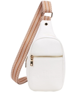 Fashion Sling Bag DS-1072 WHITE